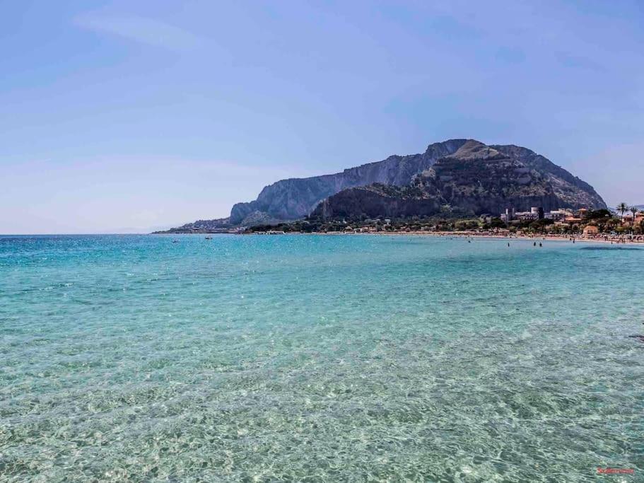 Mondello Apartment Mare Beach Luaran gambar